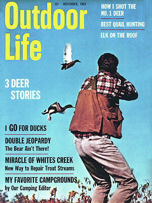 Wall Art - Photograph - Outdoor Life Magazine Cover November 1964 by Outdoor Life
