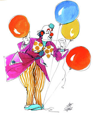 Party Clown by Art Scholz Party Clown by Art Scholz
