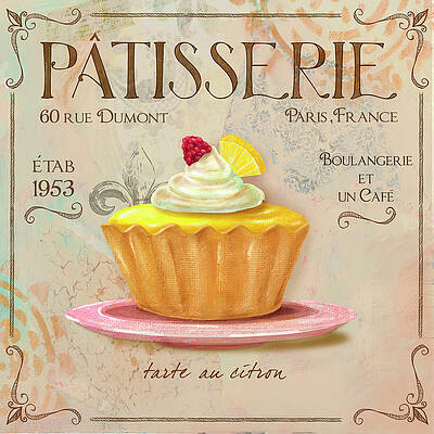 Patisserie Iv by Fiona Stokes-gilbert Patisserie Iv by Fiona Stokes-gilbert