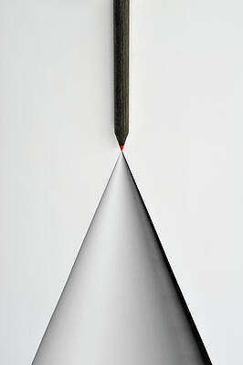 Wall Art - Photograph - Pencil And The Structure Of The Cone by Yagi Studio