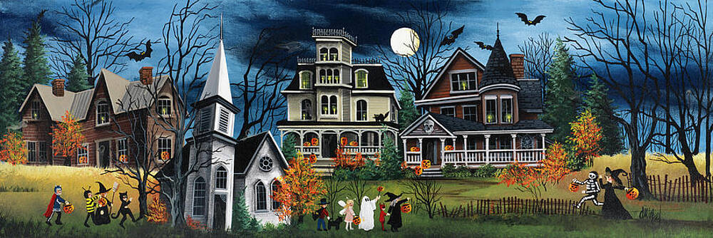 Halloween Paintings (Page #5 of 35) | Fine Art America