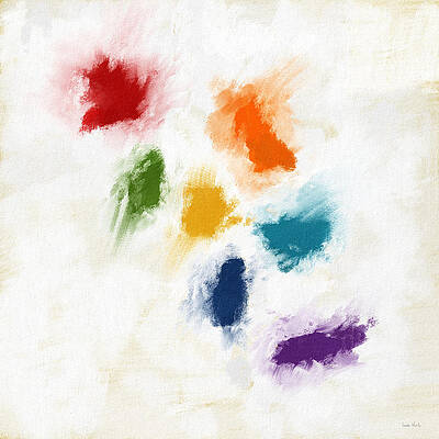 Wall Art - Painting - Piece Of The Rainbow- Art by Linda Woods by Linda Woods