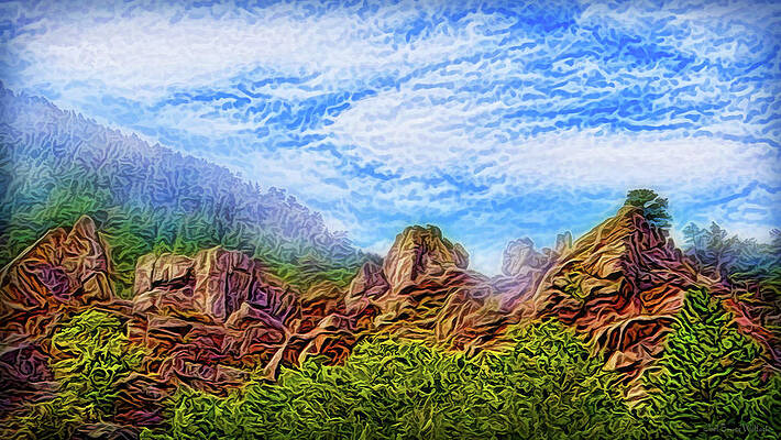 Pine Cliff Atmosphere by Joel Bruce Wallach Pine Cliff Atmosphere by Joel Bruce Wallach