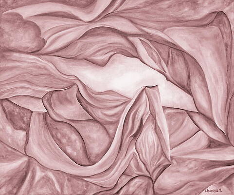 Monochromatic Red Paintings Fine Art America