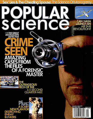 Wall Art - Photograph - Popular Science Magazine Cover October 2002 by Popular Science