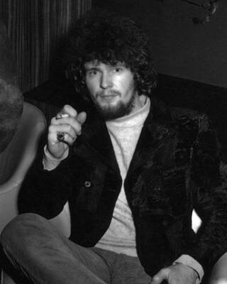 Wall Art - Photograph - Portrait Of Danny Mcculloch Smoking Cigarette by Globe Photos