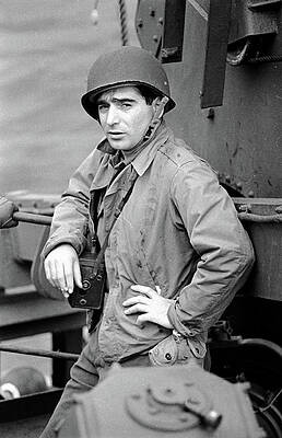 Wall Art - Photograph - Portrait Of Robert Capa by David E. Scherman