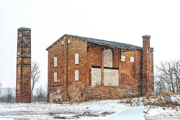 Powerless Station In A Blizzard by Steve Harrington Powerless Station In A Blizzard by Steve Harrington