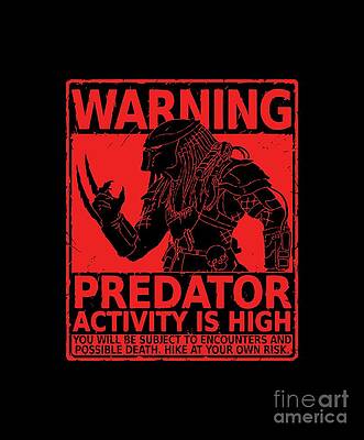Predator Yautja T-Shirt by Twentyfirst Centuryart - Fine Art America