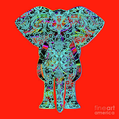 Colorful Elephant Art (Page #10 of 35) | Fine Art America