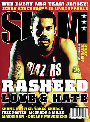 Wall Art - Photograph - Rasheed Wallace: Love & Hate SLAM Cover by Atiba Jefferson