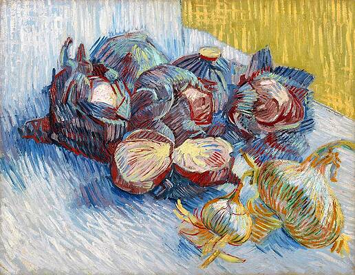 Red Cabbage Paintings Fine Art America