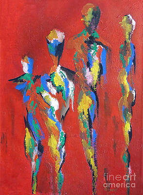 Red family by Moayed Shlemon