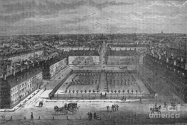 Wall Art - Drawing - Red Lion Square, London, In 1800, 1878 by Print Collector