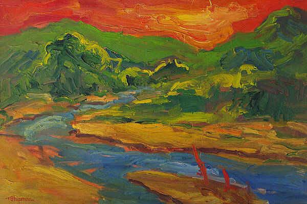 Red Sky Blue Well by Michael Shipman Red Sky Blue Well by Michael Shipman