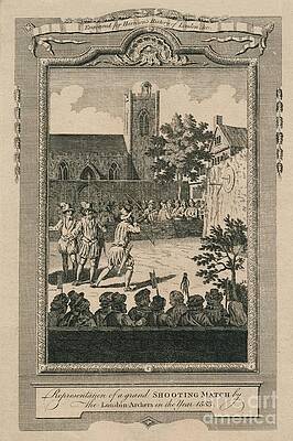 Representation Of A Grand Shooting Print by Print Collector