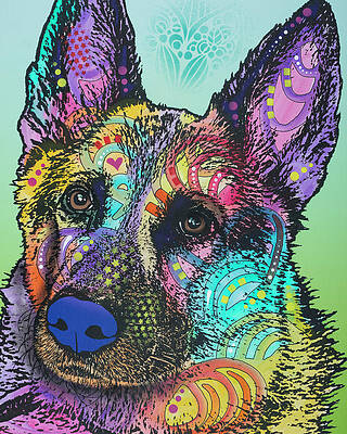 Belgischer Schäferhund Limited Edition Mechelaar Halskette ART-DOG 