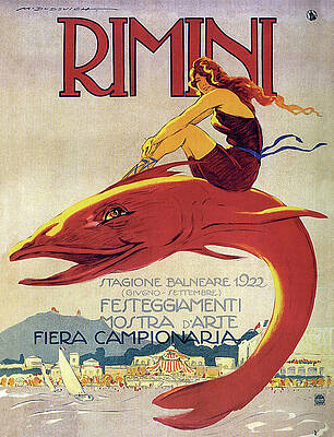 Wall Art - Digital Art - Rimini by Long Shot