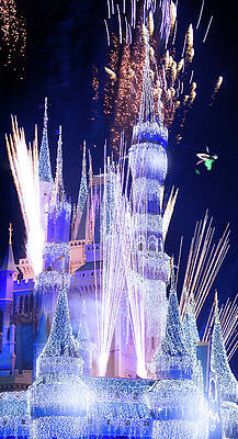 Wall Art - Photograph - Ringing in the New Year at Disney by Mark Andrew Thomas