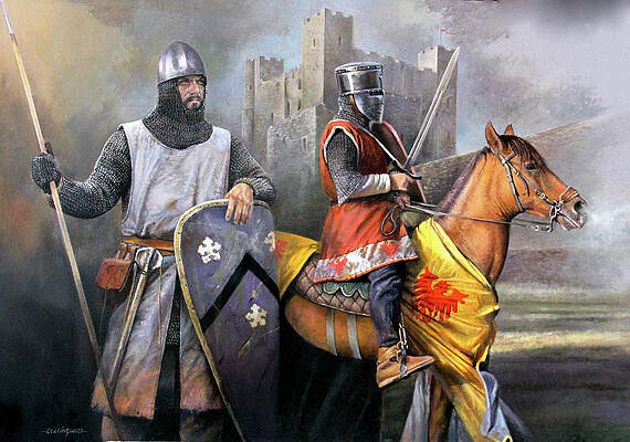 Castle Siege Paintings Fine Art America