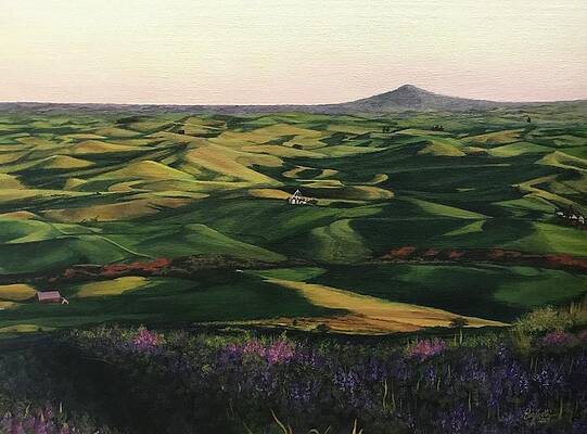 Rolling Hills of Palouse by Elizabeth Mundaden Rolling Hills of Palouse by Elizabeth Mundaden