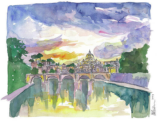 When In Rome Art Pixels