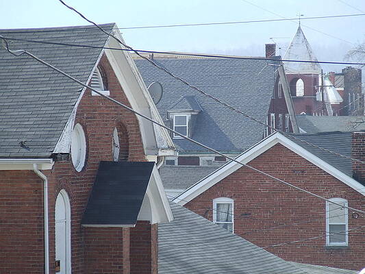 Roofs of Brunswick 1 by Ty Unglebower Roofs of Brunswick 1 by Ty Unglebower