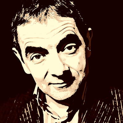 Mr Bean Paintings Fine Art America
