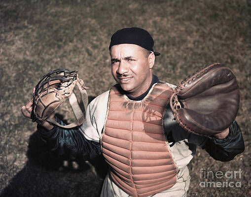 Roy Campanella Accepts Chairman of Special Advisory Committee on Juvenile  Delinquency. 1958 by Anthony Calvacca