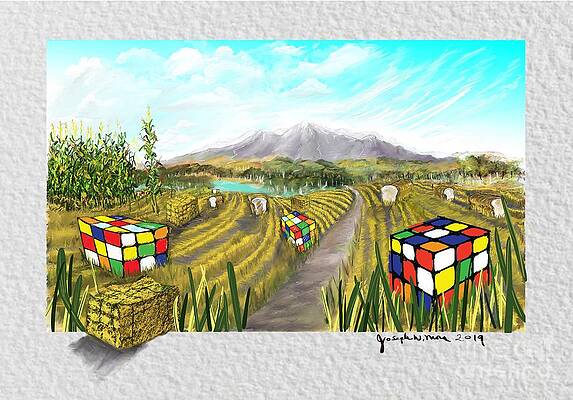 Rubric Cube and haystack by Joseph Mora Rubric Cube and haystack by Joseph Mora