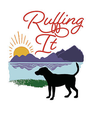 Wall Art - Drawing - Ruffing It by Unknown
