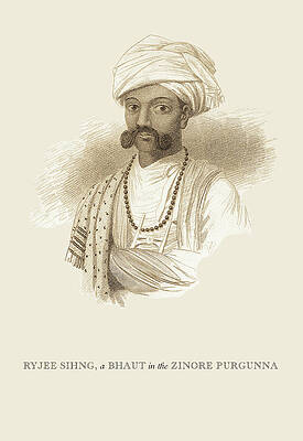 Wall Art - Painting - Ryjee Sihng by Baron de Montalemert