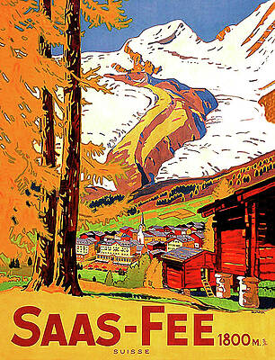 Wall Art - Digital Art - Saas-Fee by Long Shot
