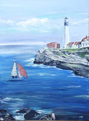 Sail Into Tomorrow by Bryan Bustard Sail Into Tomorrow by Bryan Bustard