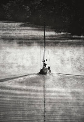 Wall Art - Photograph - Sailing On The Smoky River... by Liyun Yu