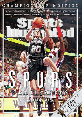 San Antonio Spurs Tim Duncan, 2003 Nba Finals Sports Illustrated Cover  Photograph by Sports Illustrated - Fine Art America