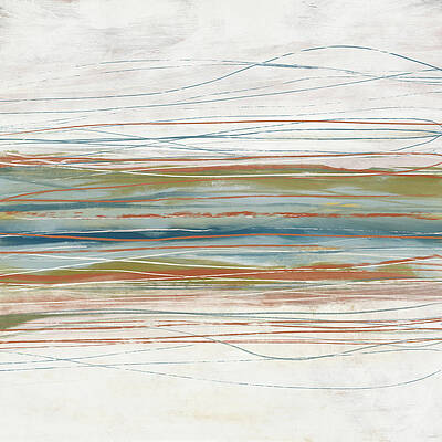 Wall Art - Painting - Serene Abstract by Dan Meneely