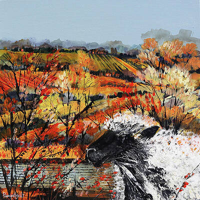 Sheep In The Countryside 4 by Irina Rumyantseva Sheep In The Countryside 4 by Irina Rumyantseva