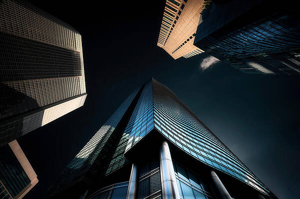 Wall Art - Photograph - Shiodome-5 by Daiki Suzuki