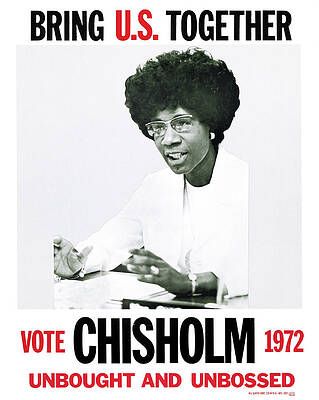 Wall Art - Photograph - Shirley Chisholm, Unbought And Unbossed by Science Source