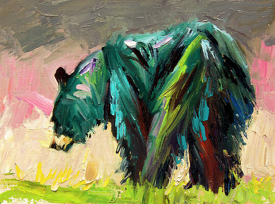 Wall Art - Painting - Side car by Diane Whitehead