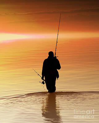 Pink Fishing Rod Photograph by Brian Wallace - Fine Art America