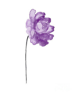Minimalist Flower Paintings Page 3 Of 11 Fine Art America