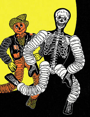 Skeleton Dance Drawings - Fine Art America