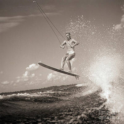 Fake Water-skier by George Pickow