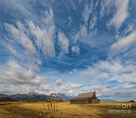 Wall Art - Photograph - Sky Over T.a. Moulton Barn by Doug Sturgess