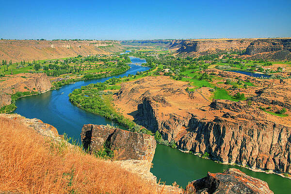 Wall Art - Photograph - Snake River by Sean Duan