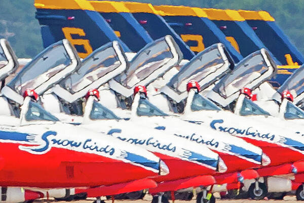 Snowbirds Open Cockpit by Donna Corless Snowbirds Open Cockpit by Donna Corless