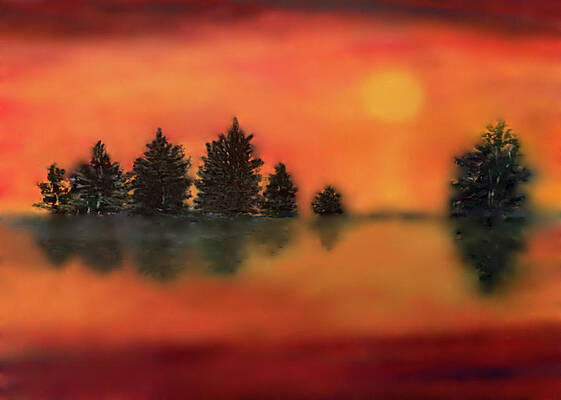 Softly Setting by Connie Spencer