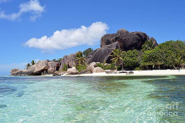 Source d Argent - Paradise Beach by Thomas Schroeder Source d Argent - Paradise Beach by Thomas Schroeder